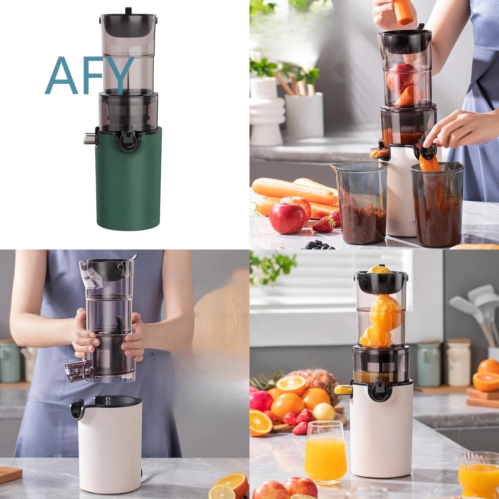 Electric Slow Juicer Cold Press - 220V Electric Slow Juicer for Home