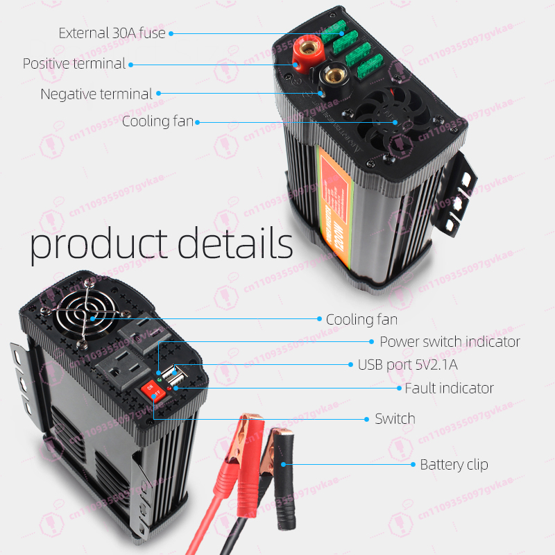 1200W Corrected Sine Wave Sing - Air Conditioners review and price