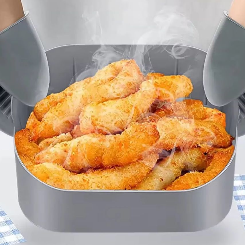 Non-stick 8.2inch Air Fryer Si - Air Fryer Silicone Pot Liner review and price