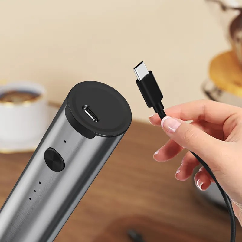Wireless Electric Mini Milk Fr - Immersion Hand Blender Set review and price