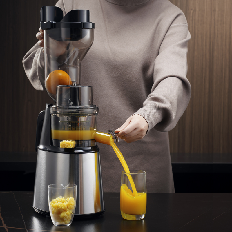 Vegetable Fruit Orange Extract - Electric Slow Juicer Cold Press review and price