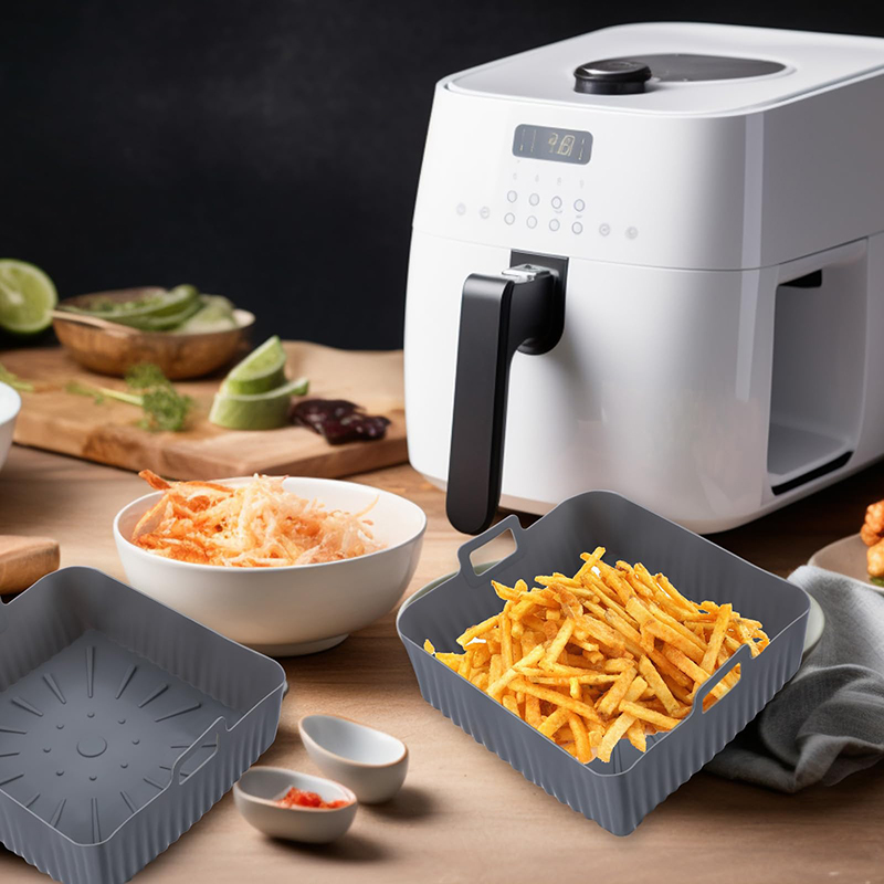 Large 23cm Air Fryer Silicone  - Air Fryer Silicone Pot Liner review and price