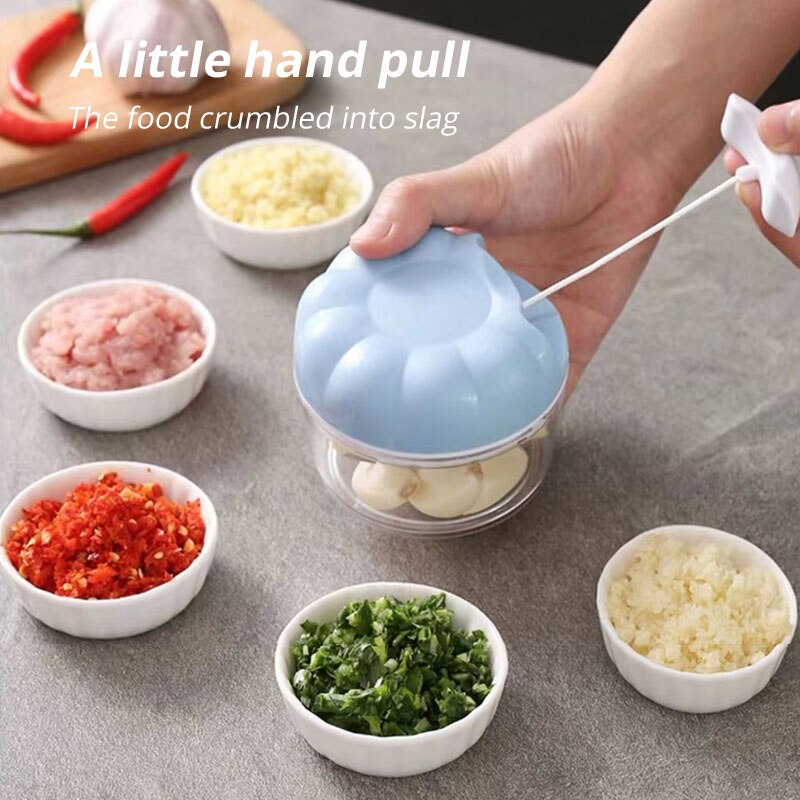1pc Blue/Pink Manual Garlic Ma - Immersion Hand Blender Set review and price