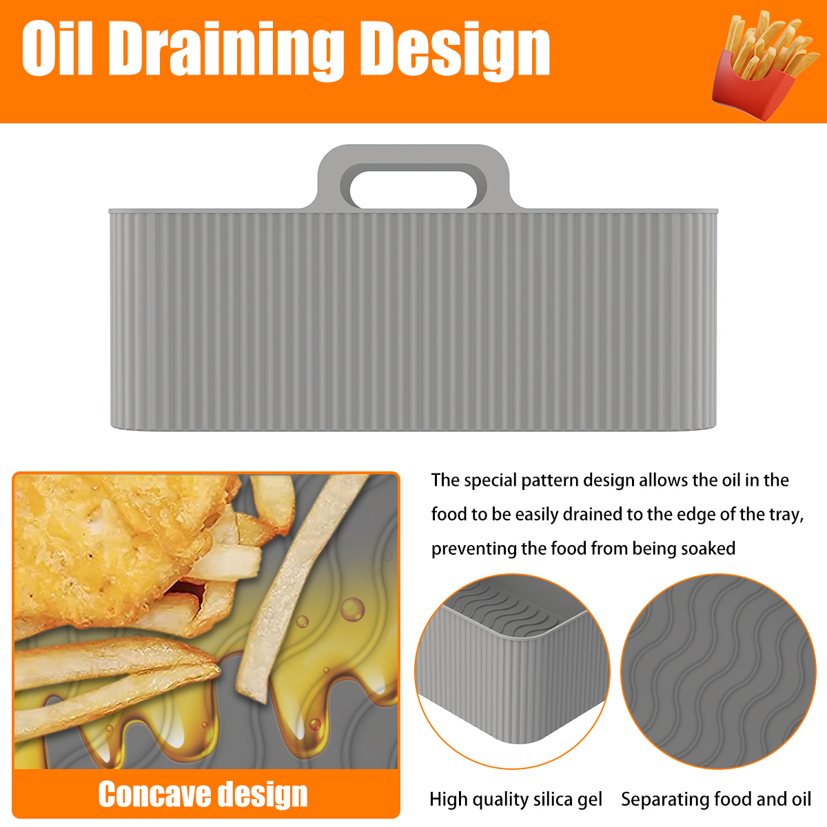 Silicone Air Fryer Liner for N - Air Fryer Silicone Pot Liner review and price