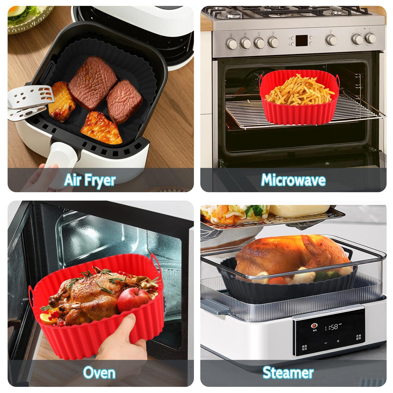 Silicone Air Fryer Liners Pot  - Air Fryer Silicone Pot Liner review and price