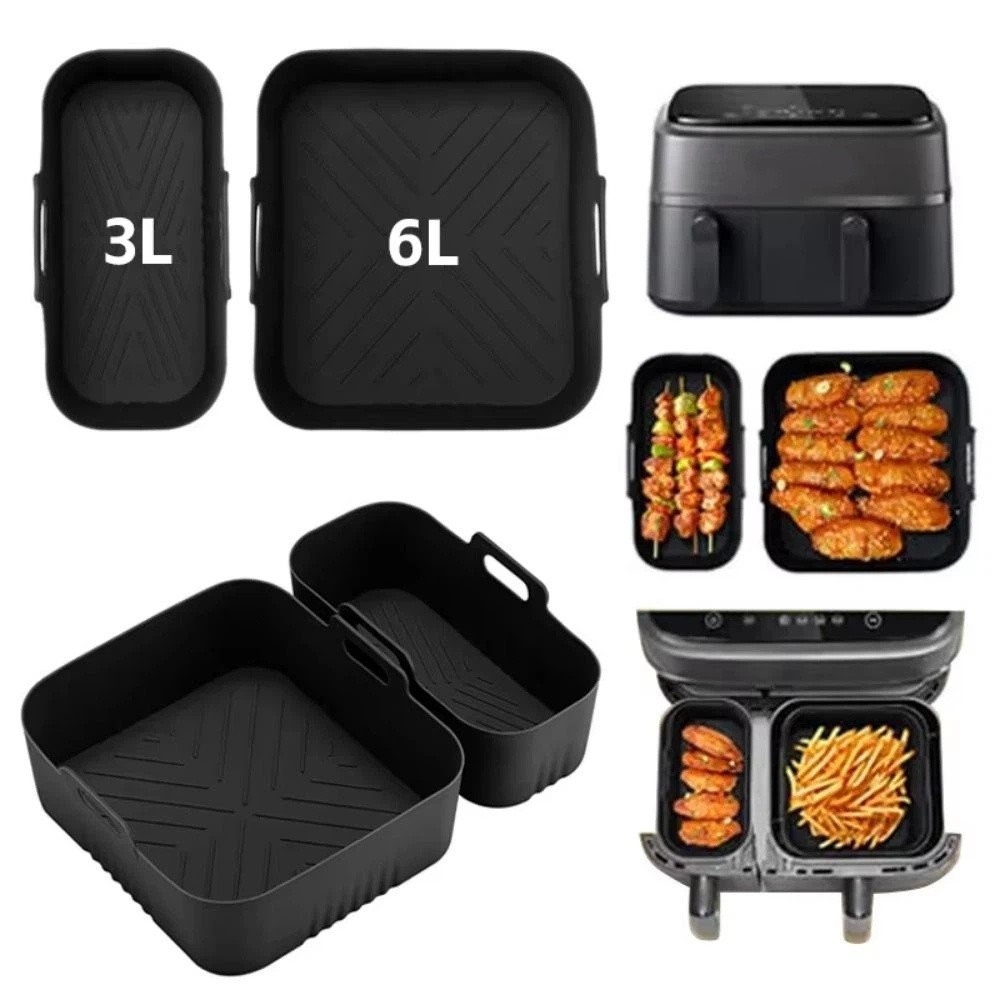 6L/3L Air Fryer Liner Non-Stic - Air Fryer Silicone Pot Liner review and price