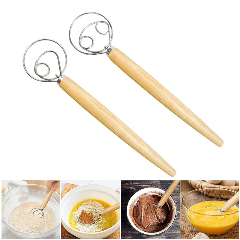 Large Hand Danish Dough Whisk  - Immersion Hand Blender Set review and price