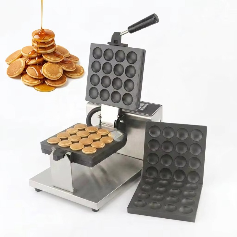 Nonstick Poffertjes Machine 16 - Mini Waffle Maker Machine review and price