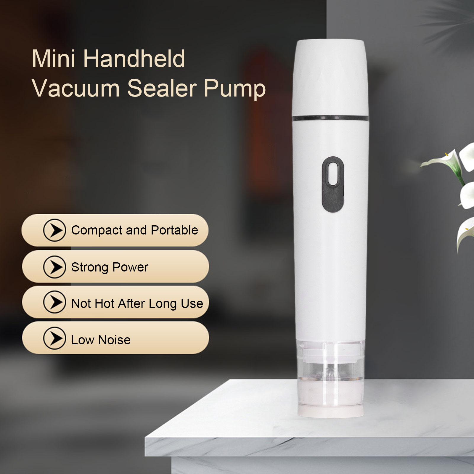 Electric Air Pump Handheld Vac - Food Vacuum Sealer Machine review and price