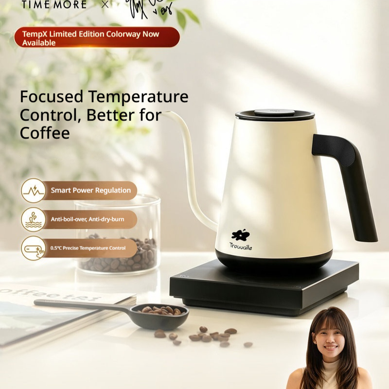 Timemore Fish Pro X Electric G - Electric Kettle Temperature Control review and price