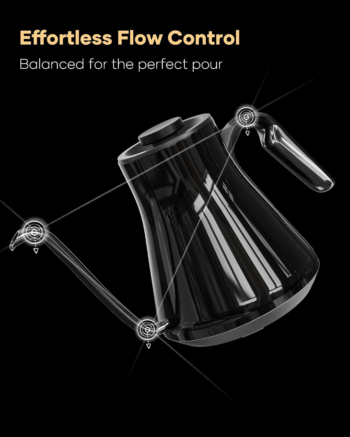 Gooseneck Electric Kettle, ±1° - Electric Kettle Temperature Control review and price