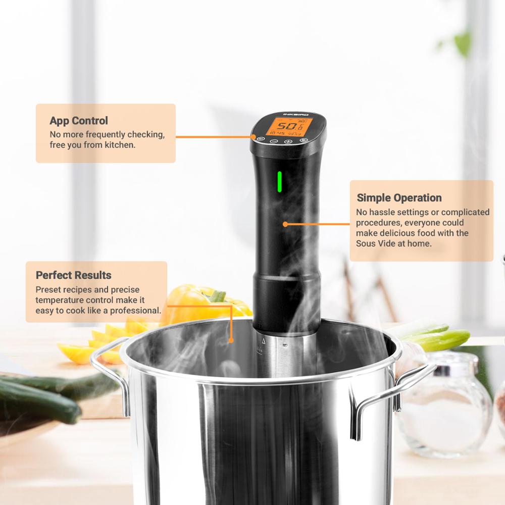 INKBIRD ISV-200W Wi-Fi Culinar - Digital Sous Vide Precision Cooker review and price
