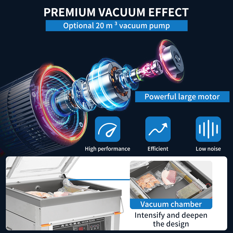 Commercial Semi-Automatic Vert - Food Vacuum Sealer Machine review and price