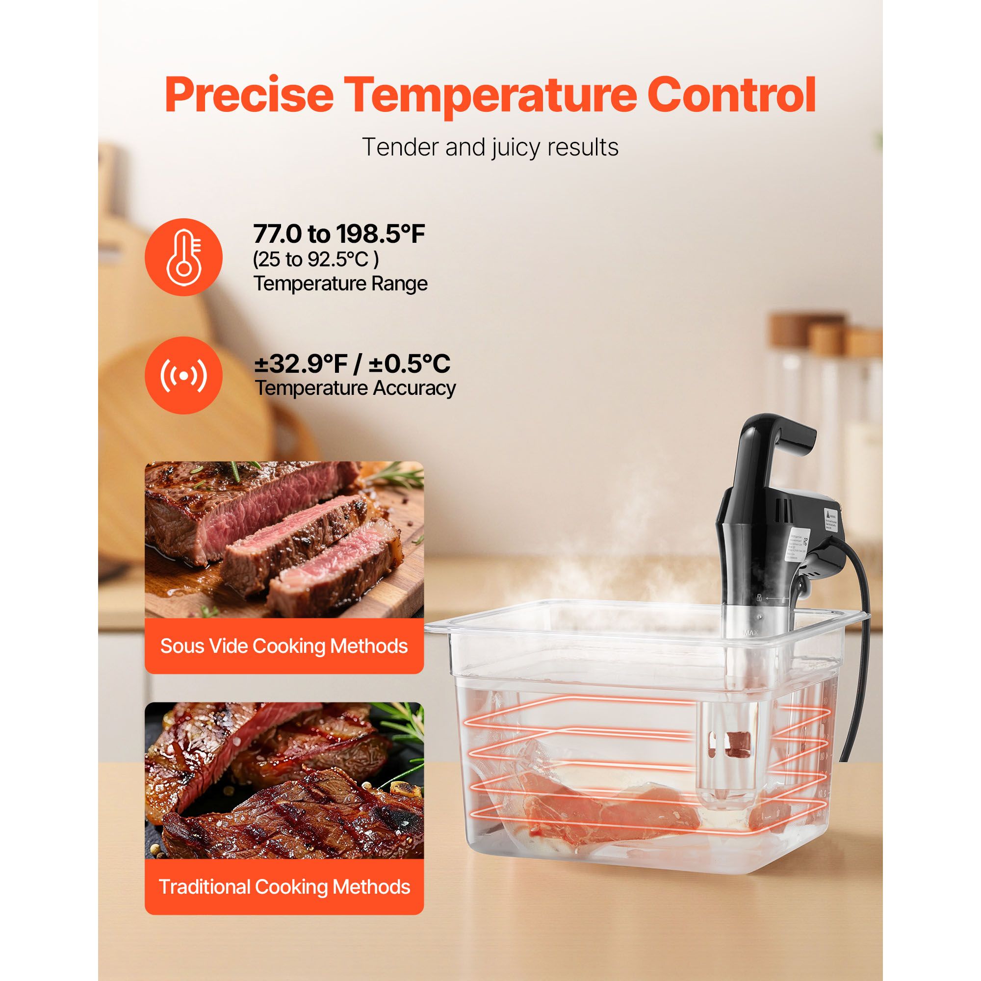 Sous Vide Precision Cooker, 11 - Digital Sous Vide Precision Cooker review and price
