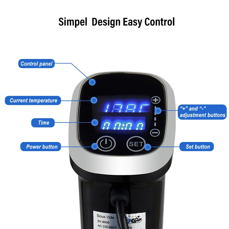 IPX7 Waterproof Sous Vide Prec - Digital Sous Vide Precision Cooker review and price