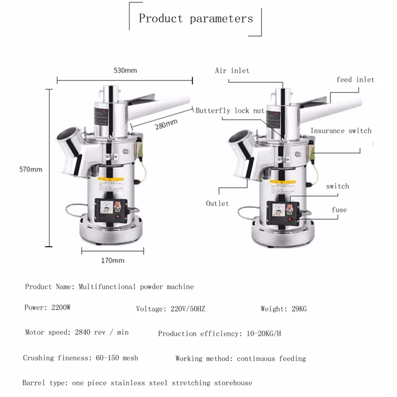 Commercial Multifunctional New - Coffee Bean Grinder Electric review and price