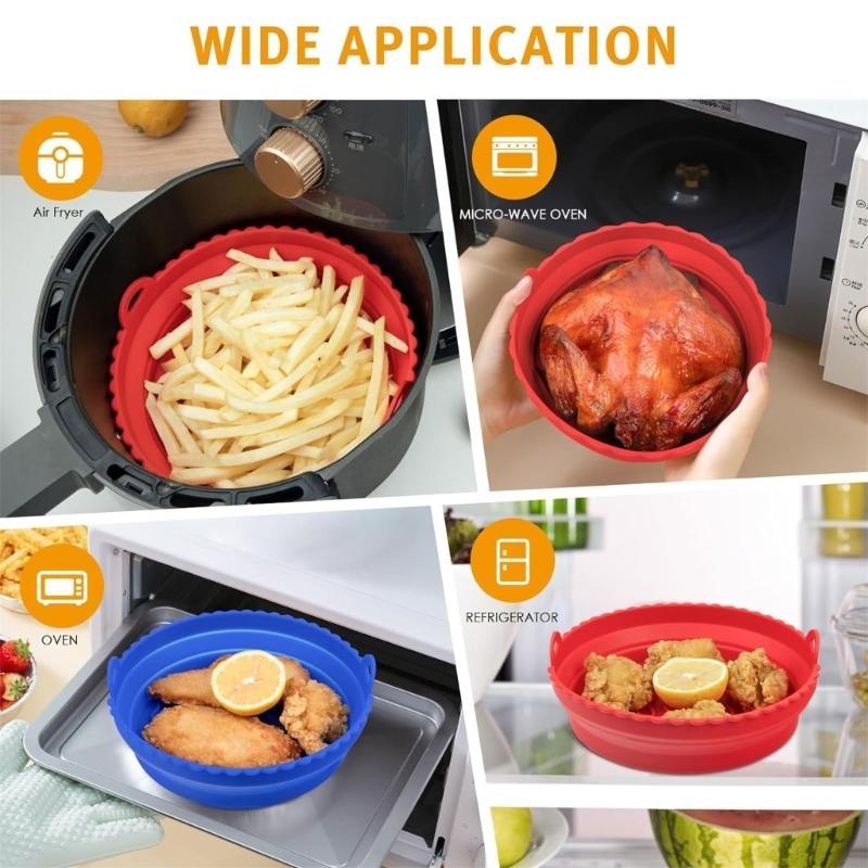 D0AB 2-Pack Air Fryer Silicone - Air Fryer Silicone Pot Liner review and price