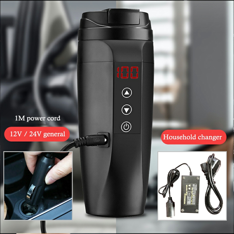 Smart Travel Car Mug 304 Stain - Electric Kettle Temperature Control review and price