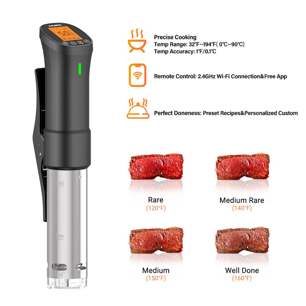 INKBIRD ISV-200W Wi-Fi Culinar - Digital Sous Vide Precision Cooker review and price