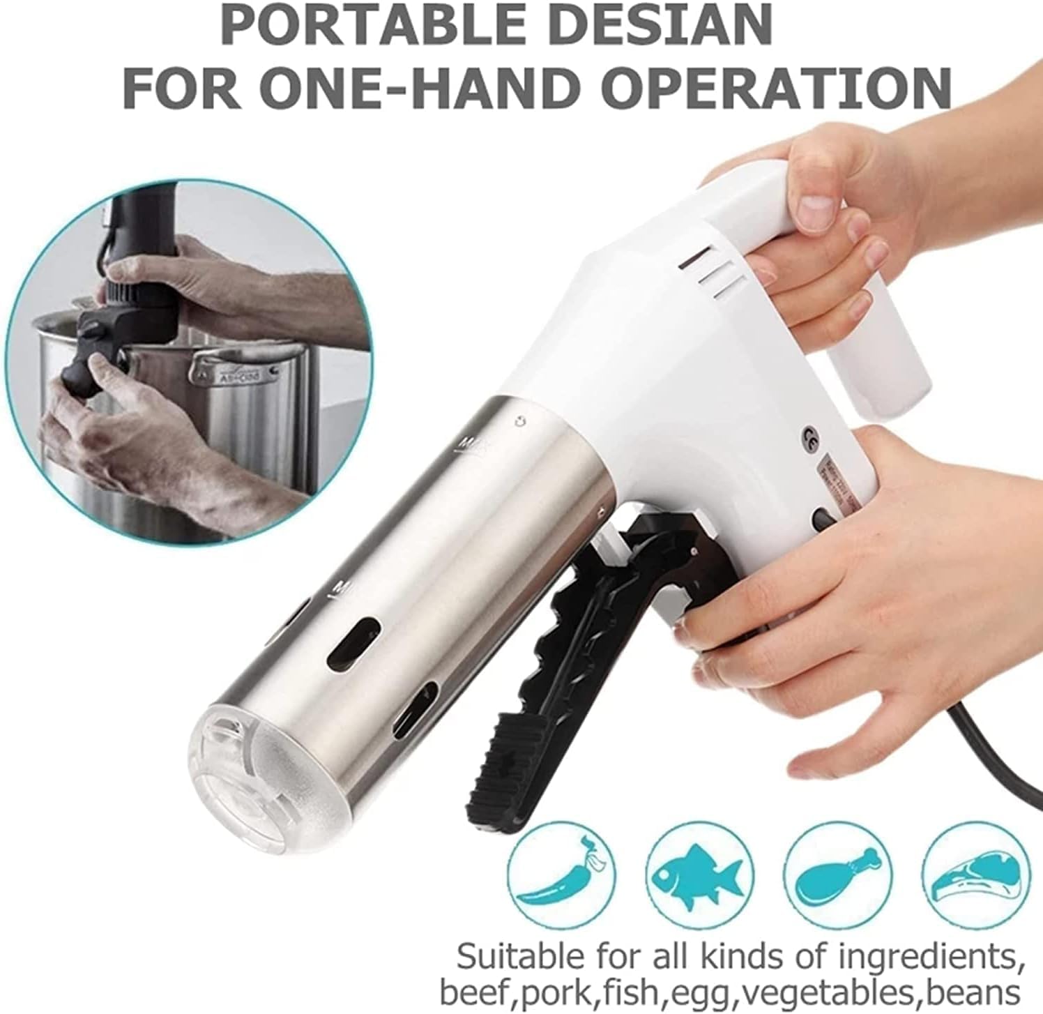 SmartChef Sous Vide Machine 18 - Digital Sous Vide Precision Cooker review and price