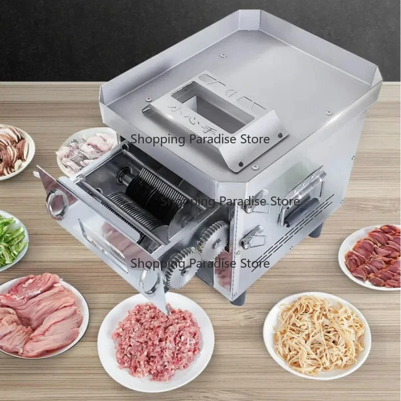 Multifunctional Commercial/Hom - Automatic Meat Slicer Home review and price