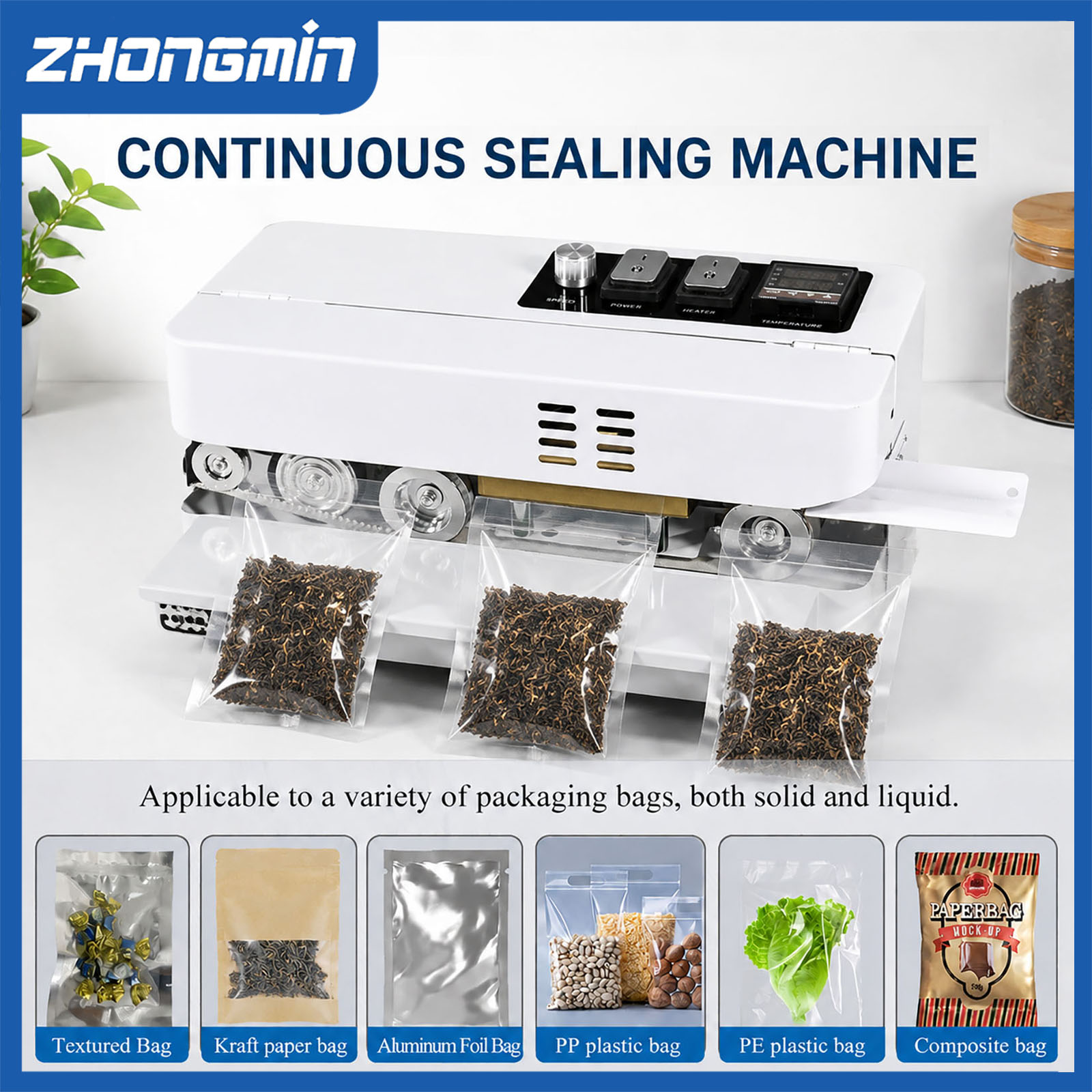ZHONGMIN Electric Vacuum Seale - Food Vacuum Sealer Machine review and price