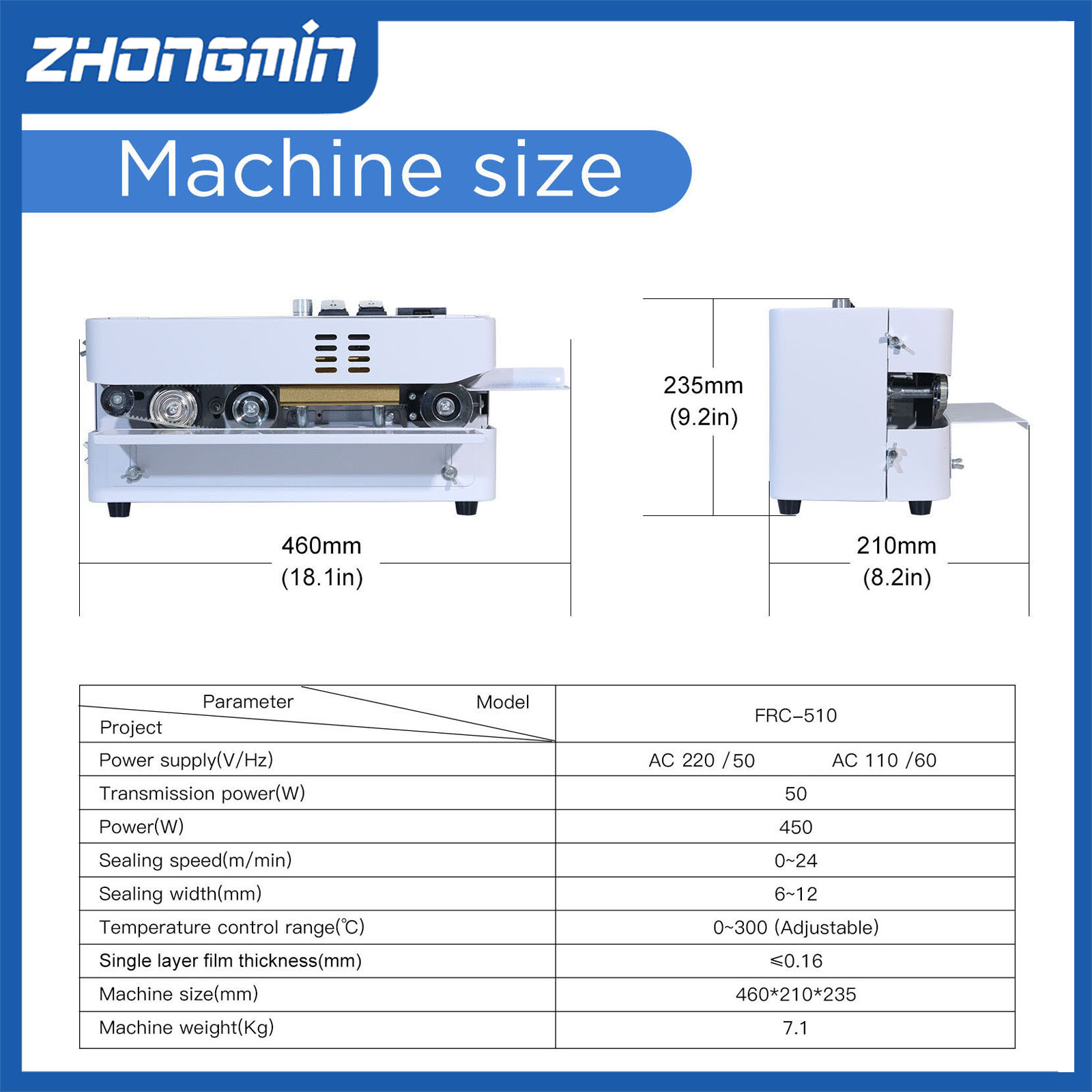 ZHONGMIN Electric Vacuum Seale - Food Vacuum Sealer Machine review and price