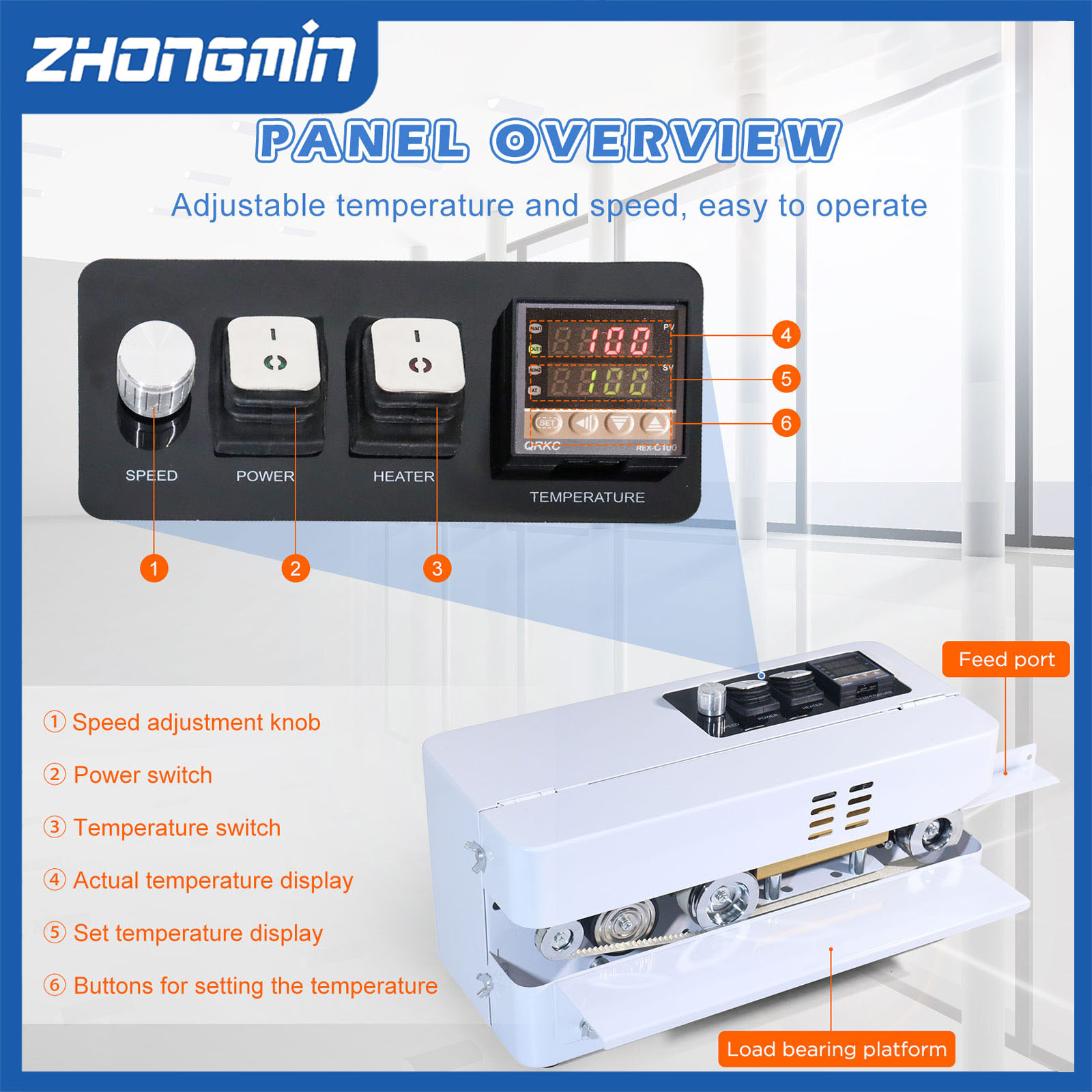 ZHONGMIN Electric Vacuum Seale - Food Vacuum Sealer Machine review and price