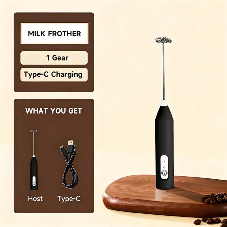 1-Pack Handheld Electric Mixer - Electric Milk Frother Handheld review and price