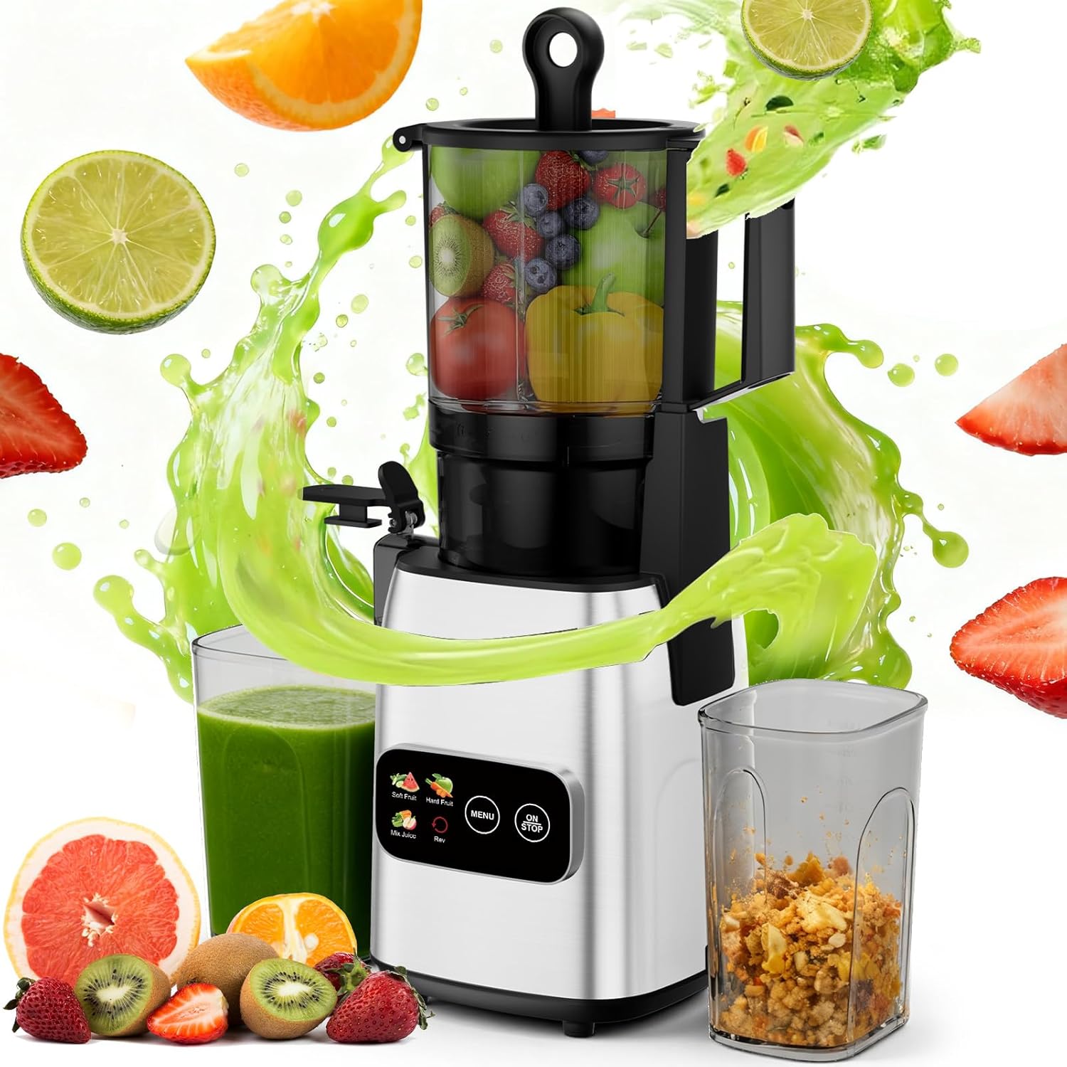 Slow Masticating Cold Press Ju - Electric Slow Juicer Cold Press review and price