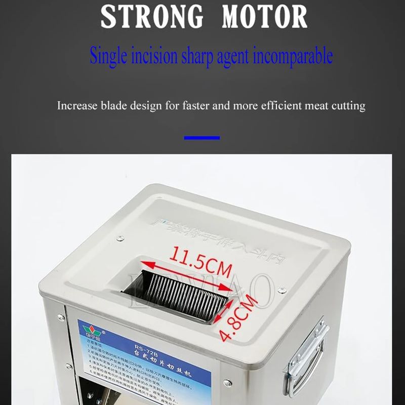 Electric Meat Slicer 150Kg/H 2 - Automatic Meat Slicer Home review and price
