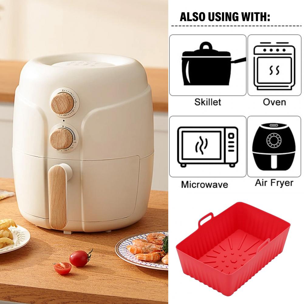Air Fryers Pan Useful Fryers P - Air Fryer Silicone Pot Liner review and price