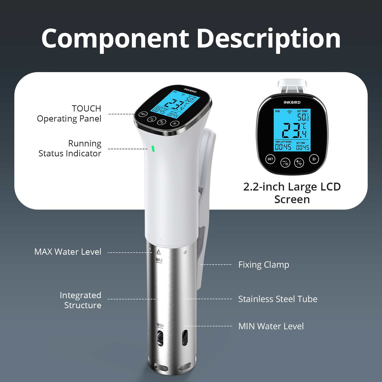 INKBIRD SSV-103-W 1000W WiFi S - Digital Sous Vide Precision Cooker review and price