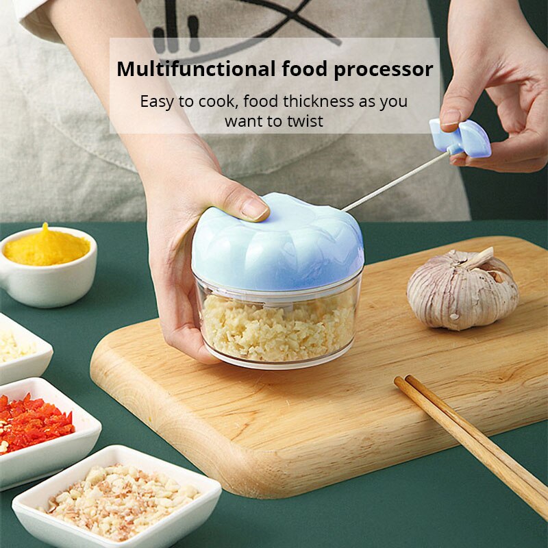 1pc Blue/Pink Manual Garlic Ma - Immersion Hand Blender Set review and price