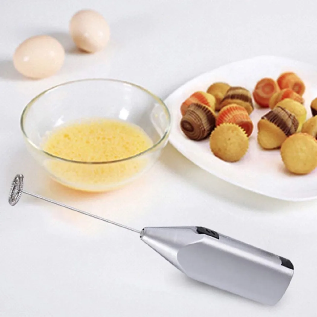 Household Mini Stainless Steel - Electric Milk Frother Handheld review and price