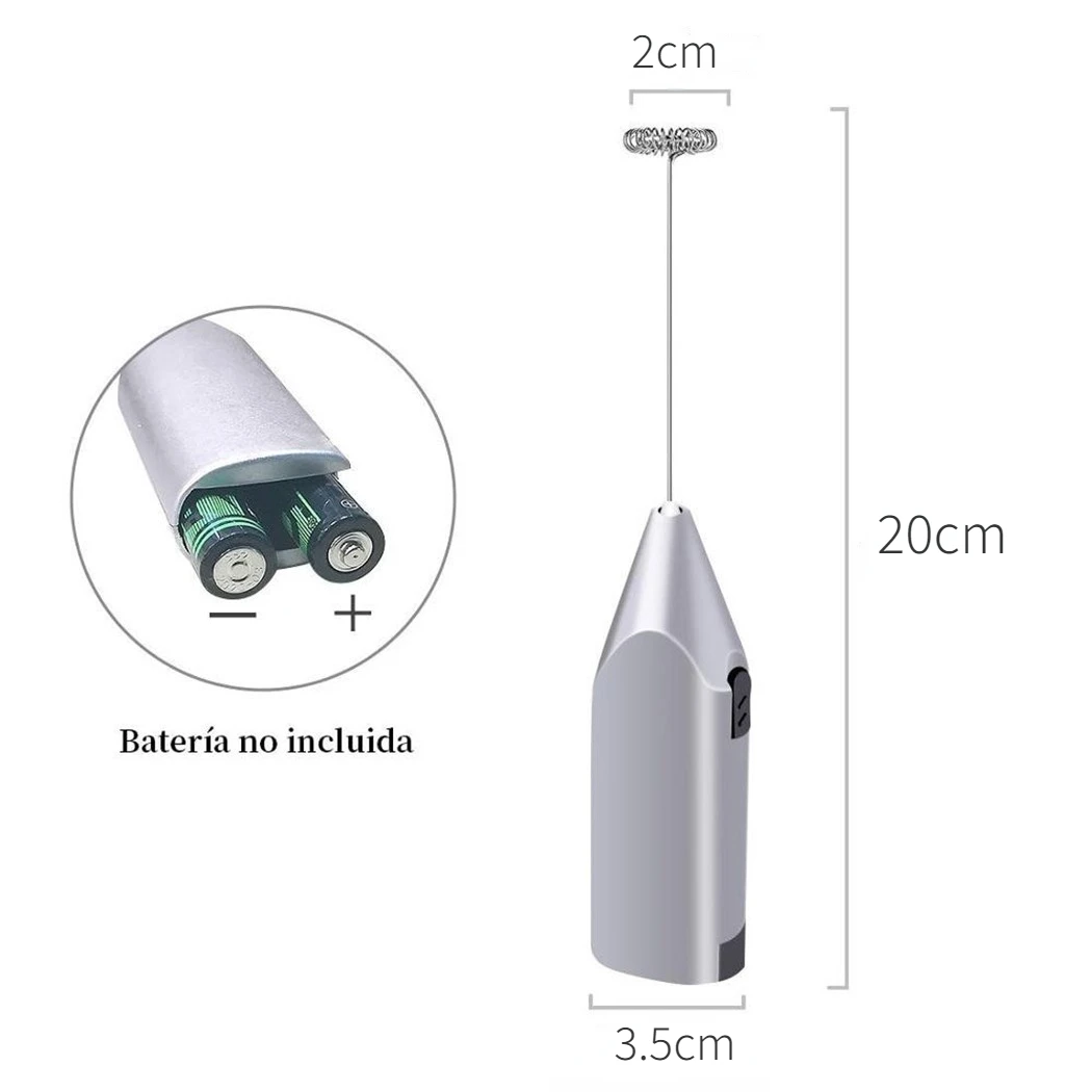 Household Mini Stainless Steel - Electric Milk Frother Handheld review and price