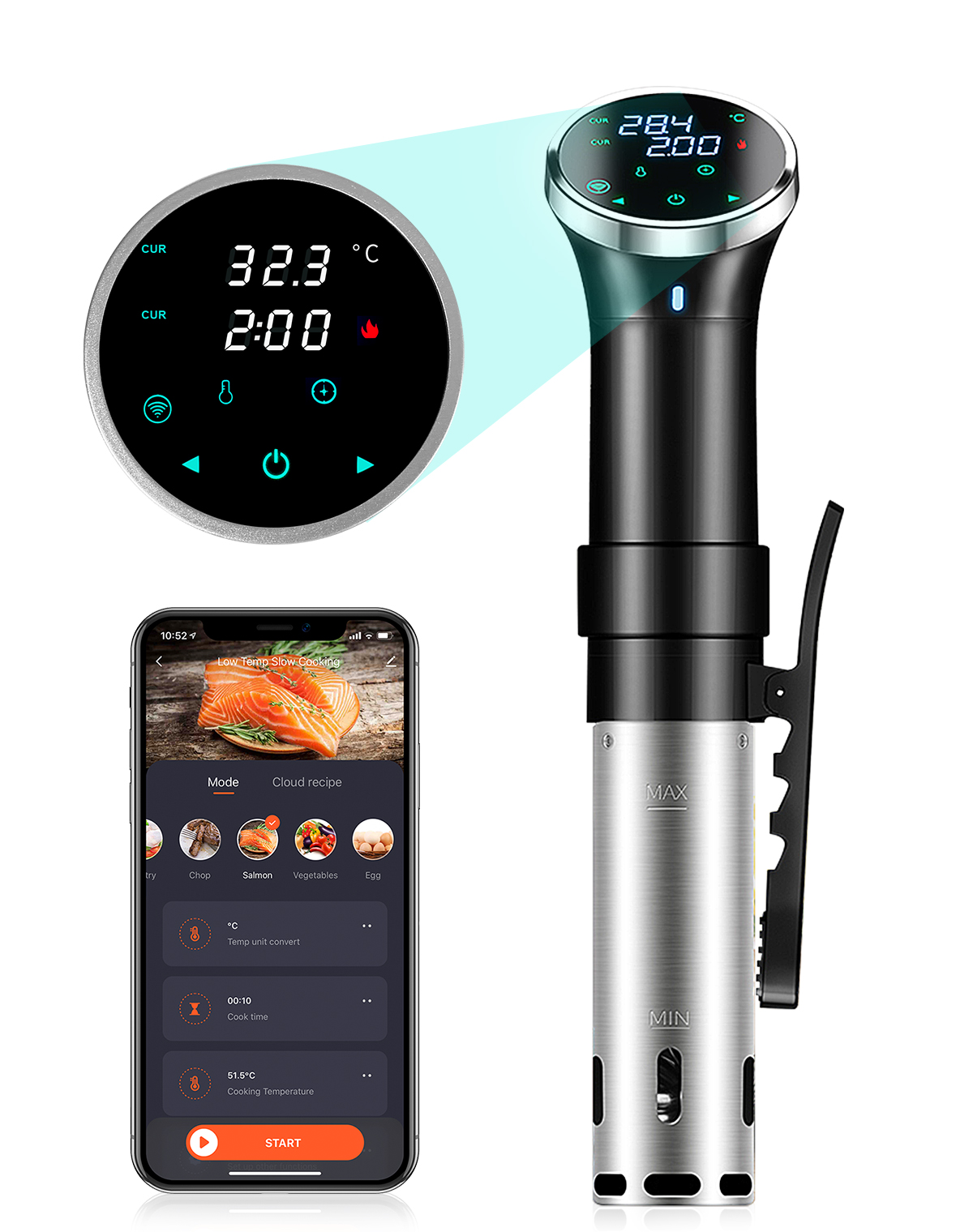 Sous Vide Cooker 1100W Immersi - Digital Sous Vide Precision Cooker review and price