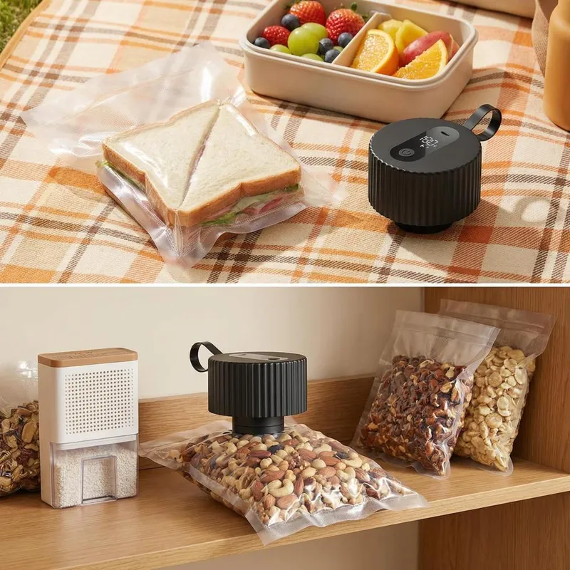 3‑in‑1 Handheld Electric Mason - Food Vacuum Sealer Machine review and price