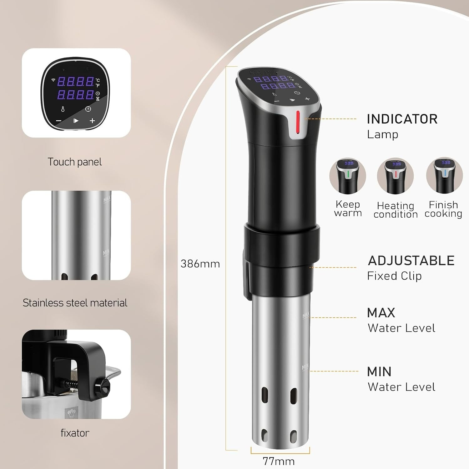 1100W App Controlled Precision - Digital Sous Vide Precision Cooker review and price