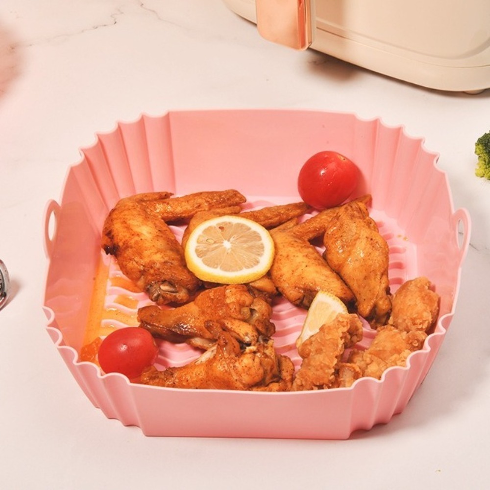 Non-stick Silicone Air Fryer L - Air Fryer Silicone Pot Liner review and price