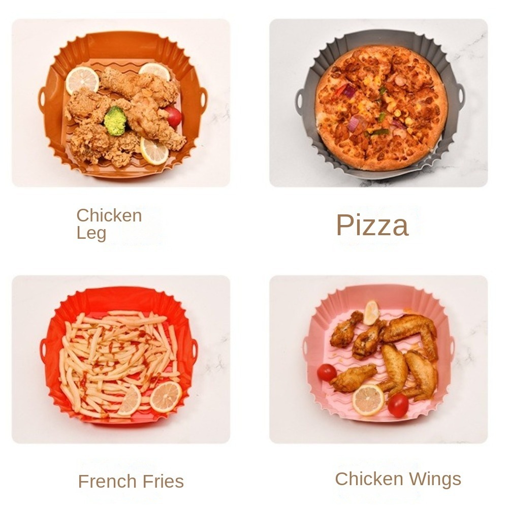 Non-stick Silicone Air Fryer L - Air Fryer Silicone Pot Liner review and price