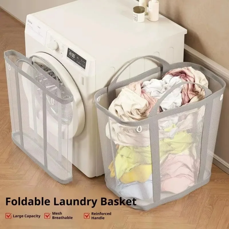 Mesh Laundry Basket Nylon With - Laundry review and price