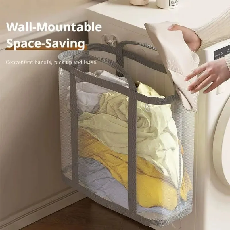 Mesh Laundry Basket Nylon With - Laundry review and price