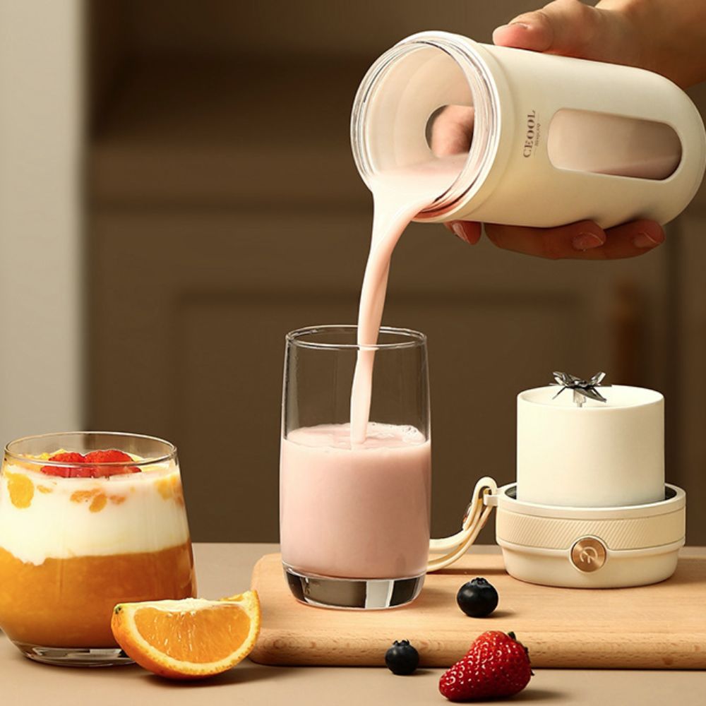 Portable 4/10 Blades Fruit Ble - Portable Blender Usb Rechargeable review and price